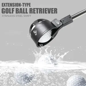 Golf Ball Retriever, Golf Accessories, Antenna Ball Picker, Golf Tool, Golf Equipment, Golf Ball Fetcher, Golf Ball Collector, Stainless Steel Shaft