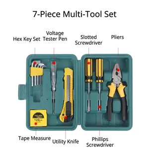 7PCS Household Repair Tool Set – Multi-Function Home Tool Kit for Daily Fixing & DIY Tasks