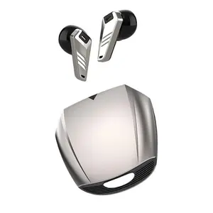 Yx07 In Ear Tws Wireless Earbuds, Led Light Design Headphones With Built In Microphone, Anc Noise Cancelling, Ipx6 Waterproof, Hifi Stereo Sound And Wireless Charging for Gaming Music And Daily Outdoor Use