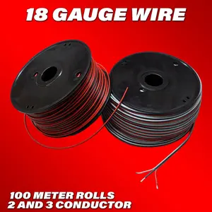 18 Gauge LED wire rolls
