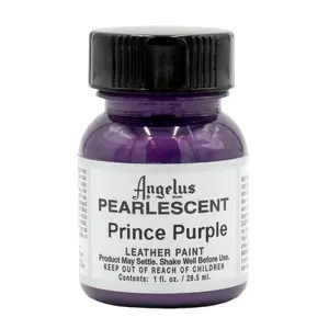 Angelus Pearlescent Prince Purple Paint, Shoe Paint, Leather Craft, Leather Projects, Paint For Custom Shoes