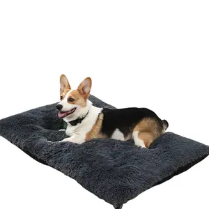 Pet Pad Dog Bed Plush Winter Warm Sleep Pet Pad Children Dog Bed Comfortable Cathouse Doghouse Pet Supplies