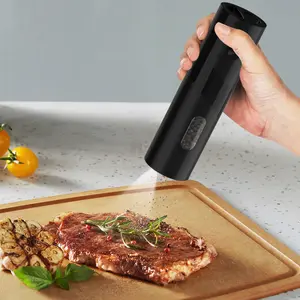 Electric Salt & Pepper Grinder, Battery Powered Adjustable Coarseness Spice Grinder with LED Light, Large Capacity Salt & Pepper Shakers, Kitchen Gadgets, Kitchen, Gift