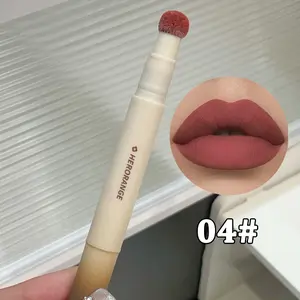 HERORANGE 6-Pc Pro Twist Lip Set Velvet Matte Lip Pen Waterproof&Kiss-Proof Creamy Peachy Nude Shades Festival Stage Must-Have Xmas Valentine's Gift for Teens lip gloss lip stain peel lip stain Lipstick Makeup Glossy Cosmetic Lip Mousse Tint！