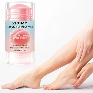 40g Peach Extract Foot Care Stick, Honey Peach Foot Dead Skin Remover Deep Moisturizing Foot Skin Care Stick, Moisture Foot Skin Care Product, Beauty Products, Foot Moisturizer, Hydrating Soothing Leg Cream, Exfoliating Foot, Intensive Foot Care