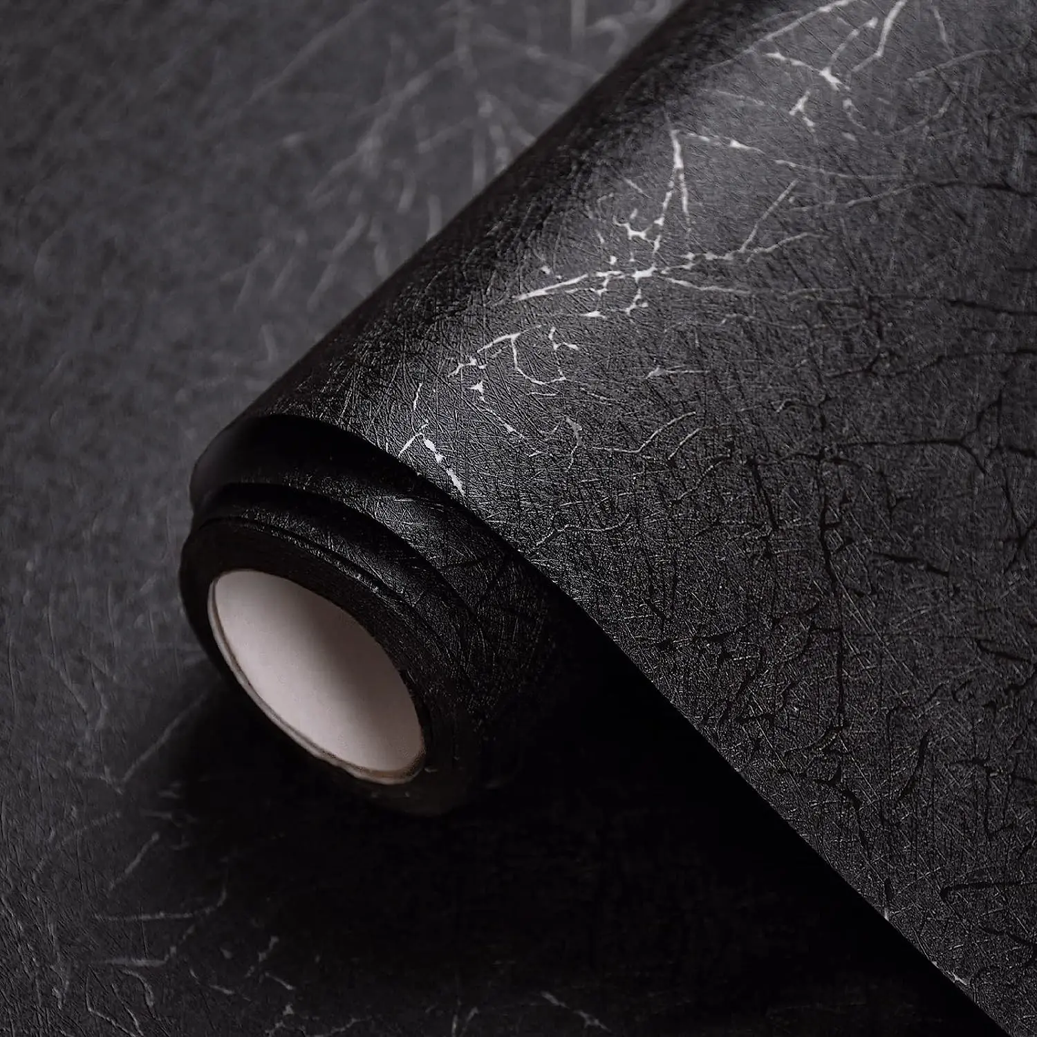 Textured Self-adhesive Wallpaper, Peel and Stick Wallpaper, Easy Installation 1 Roll Decorative Wallpaper for Home Living Room Kitchen, Backdrop Decor Wall Decal for Cabinet Table Chair Room, Bathroom Wallpaper