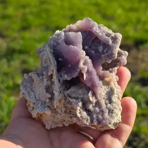 Grape Agate Cluster -C