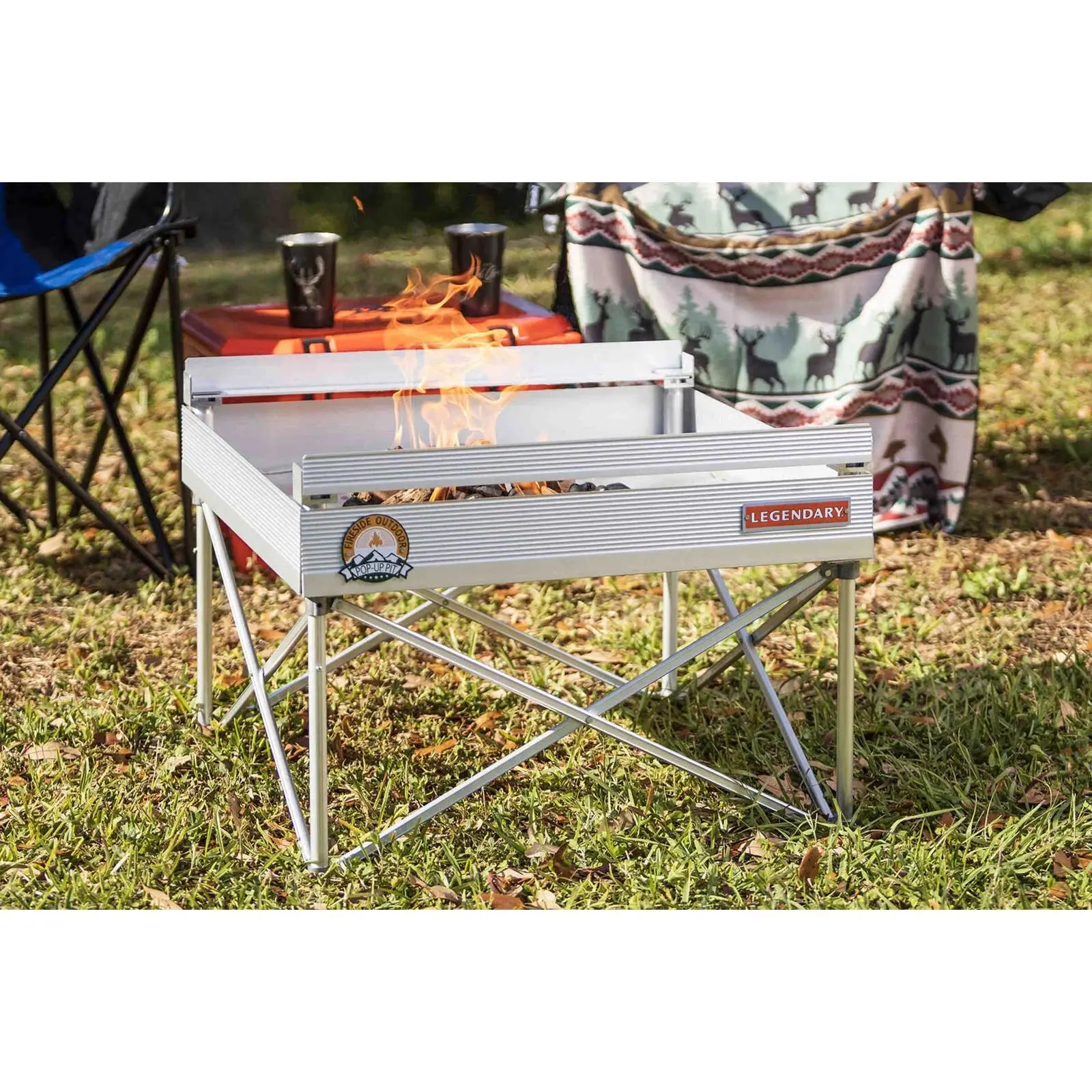Legendary Pop Up Fire Pit