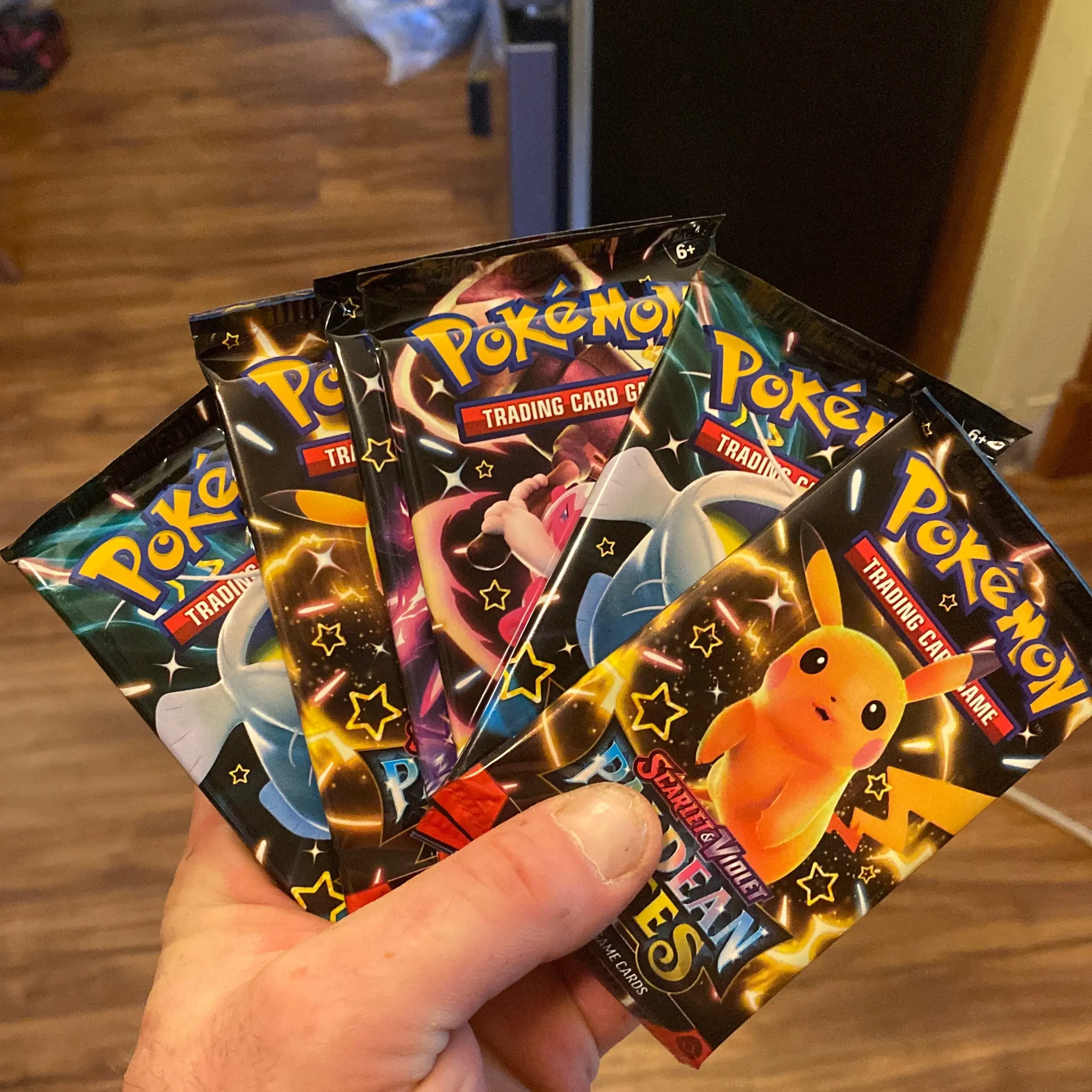 Pokémon scarlet and violet paldean fates booster pack