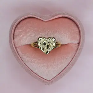 Nugget Heart Ring