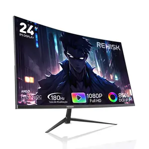 Neo Gamer 24" 180Hz Micro-Curved IPS Gaming Monitor – FHD 1080P IPS Display, 1ms,  Ultra-Slim Design, HDMI & DP, Built-in Speakers, VESA Compatible