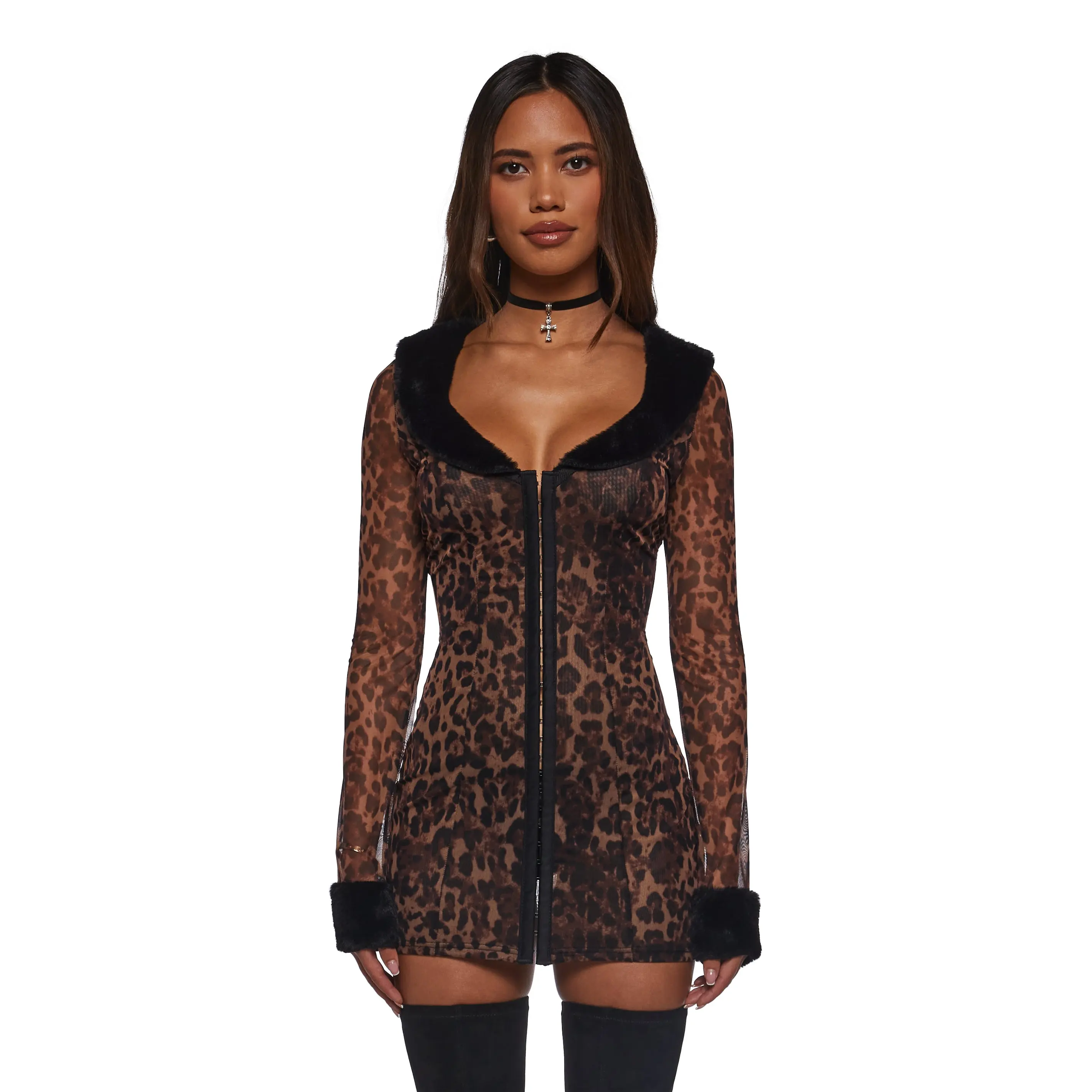 Nine Lives Mini Dress