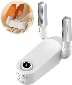 Deodorizing Shoe Dryer, Boot Dryer for Work Boots, Shoe Dryers for Sneakers, Rapid Drying Shoe Dryer with Intelligent Timing, Auto-Off Timer, Folding Design and Smart Panel