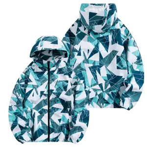 Spring And Autumn Thin Hooded Casual Jacket