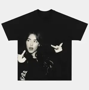 #MADISONN BEERR W12 TEE, Unisex Vintage Black Tee, Stylish Crew Neck, 2025 Music Tour T-Shirt, Graphic Tee - Fan Favorite shirt, Unisex Cotton, Vintage Y2K A76
