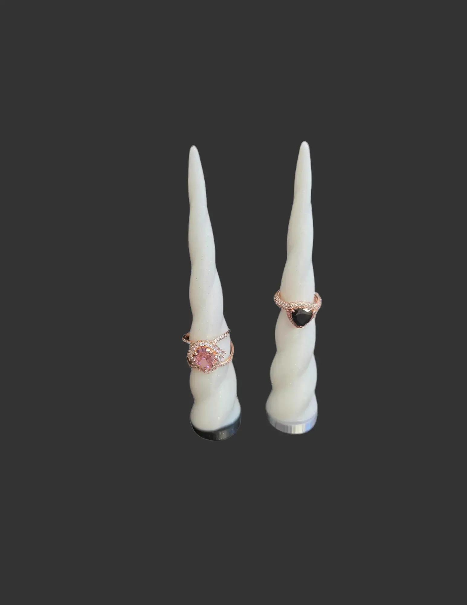 Unicorn Ring Cone Display Unicorn Ring Cone Display