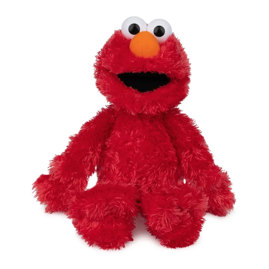 GUND Sesame Street Elmo 13-in Plush Toy, Cuddly Stuffed Animal, Collectible Plushie for Fans, Cuddly Stuffed Animals, Stuffed Animals