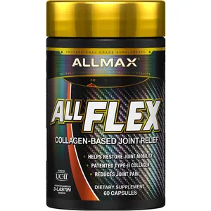 Allmax Nutrition AllFlex Joint Formula Edible Dietary Supplement - 60 Capsules, Healthcare Support, Muscle & Fitness Support
