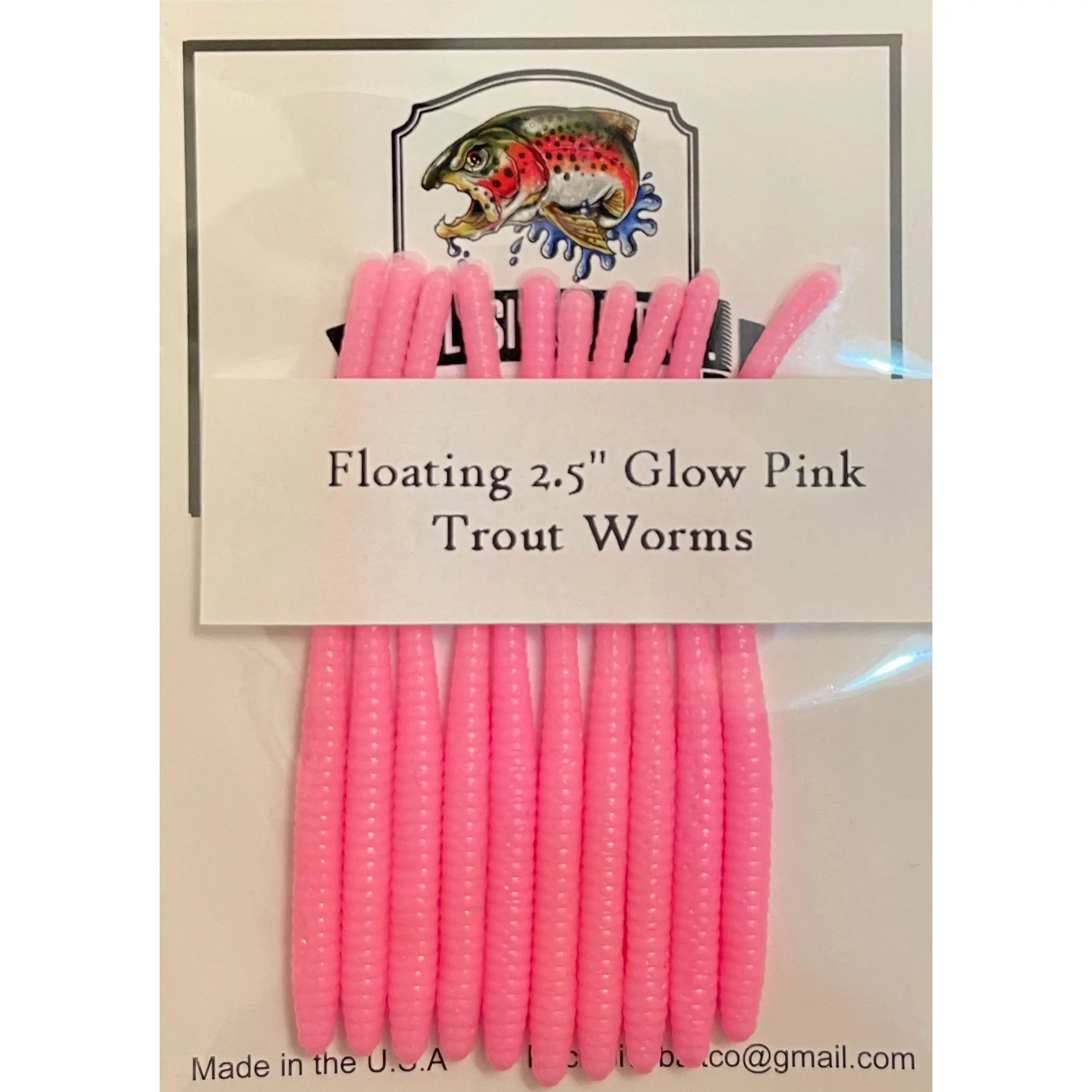 2.5 inch Trout Worms