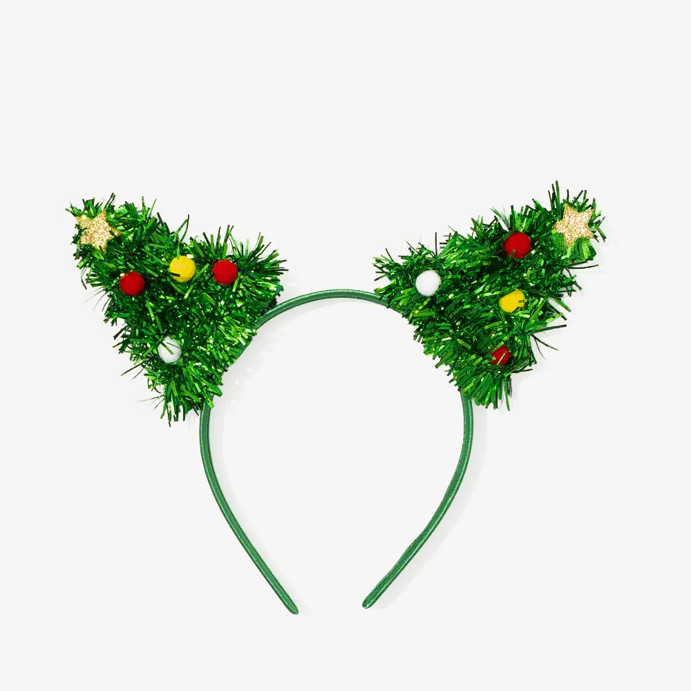 Holiday Festive Headband | Christmas Tree
