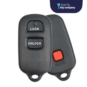 3 Button Keyless Entry Remote Car Key FOB for Select Toyota Vehicles (GQ43VT14T-3B)