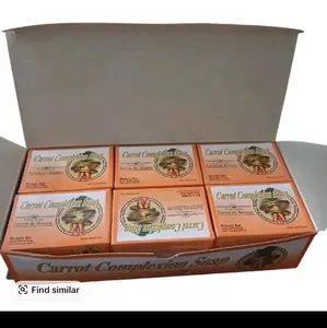 carrot Complexion Soap Pack of 12 - Body Care for Skin Repair Body Wash