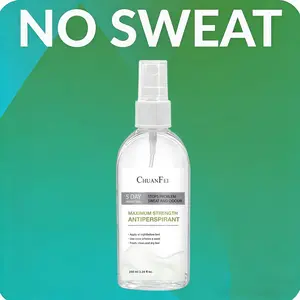 Deodorant Spray, Anti-Perspirant Deodorant, Sweat Control, Odor Eliminator, Fragrance-Free Body Care, Comfortable Cosmetics, All Body Deodorant