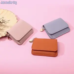 Women's Elegant Minimalist Slim 3-Bifold RFID Blocking Wallet, Card Carrying Holder, All-Match Trendy Mini Purse with Money Clip, ID Window & Compact Coin Pouch, Ideal Purse Stuffers for Camping & Hiking