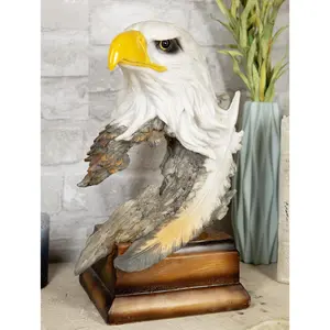 Ebros Large Glorious Surveyor Of Horizons Grand Bald Eagle Bust Statue Decor Figurine