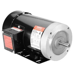 fathersdaygift  VEVOR 2HP Electric Motor 3450 rpm, AC 230V/460V, 56C Frame, Air Compressor Motor 3-Phase, 5/8 Keyed Shaft, CW/CCW Rotation for Agricultural Machinery and General Equipment