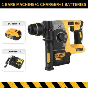 DEWALT 273 20V XR Brushless SDS Rotary Hammer  Multi-Use for Concrete Drilling, Masonry Work, Wall Renovation, Tile Removal & Construction Anchoring power tool torque high