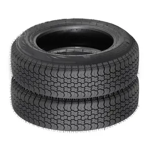 Heavy Duty Replacement Trailer Tires - ST205/75D15, ST205/75D14, 4.80-12 - 6-Ply Load Range C - 6mm Tire Depth - Durable Scuff Guard - Ideal for Utility & Boat Trailers