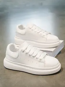 2026 Bestselling Sneakers, Thick Sole 5cm Height Boost, Soft Leather, Breathable, All-Season, Couples' Fashion, Durable & Easy Clean