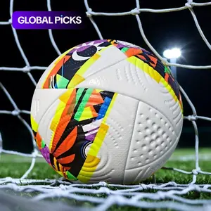 High-Durability Size 5 Soccer Ball, Seamless PU Material Football Balls, Anti-Explosion and Wear-Resistant, Ideal for Adult Training and Matches #GLOBAL PICKS