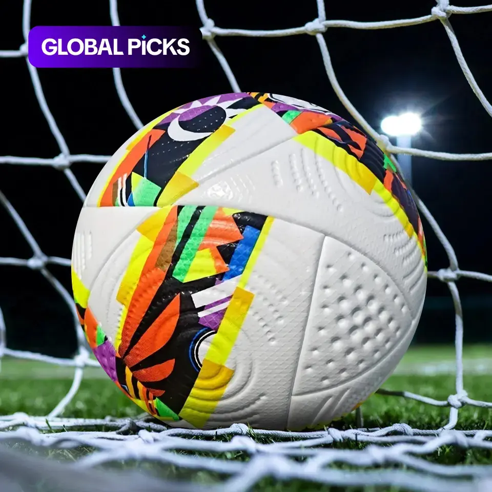 High-Durability Size 5 Soccer Ball, Football Balls, Seamless PU Football Training Ball, Anti-Explosion and Wear-Resistant, Ideal Football Equipment for Adult Training and Matches #GLOBAL PICKS