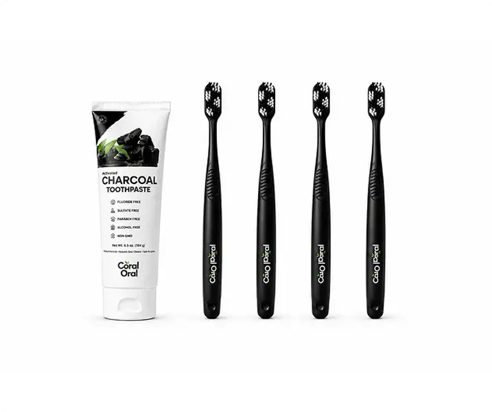 The Coral Oral Care Bundle - Oral Care Essentials for Daily Dental Hygiene