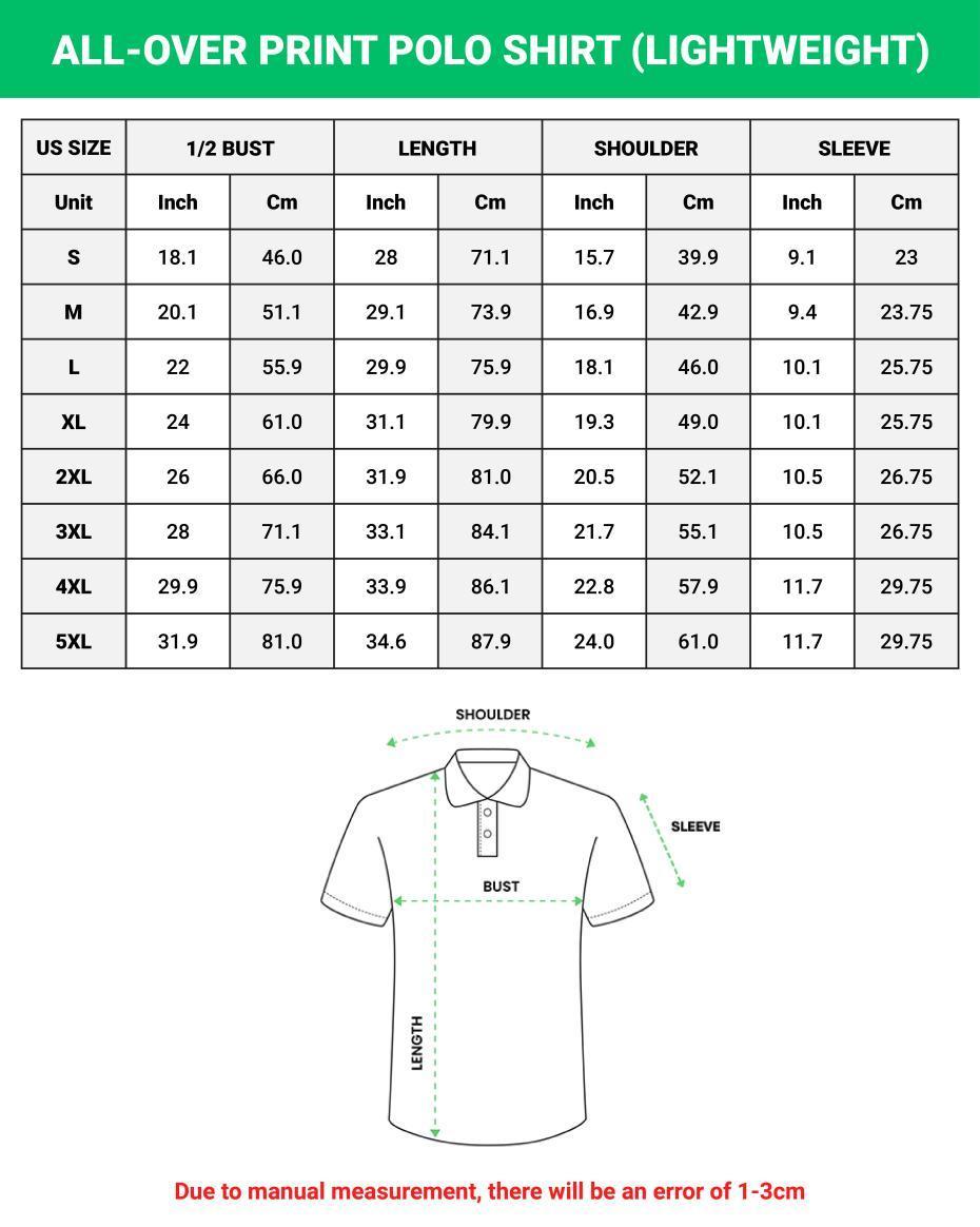 Patriotic American Flag Golf Polo Shirt USA 250 Anniversary
