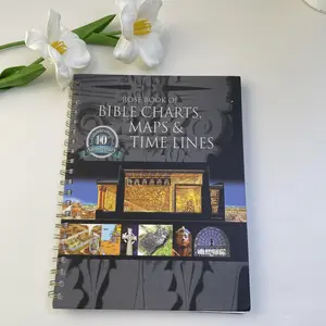 Rose Book of Bible Charts Maps & Time Lines 10th Anniversary Edition Spiral Bound Visual Reference Guide with Study Notebook for Personal Devotions & Sunday School Classes