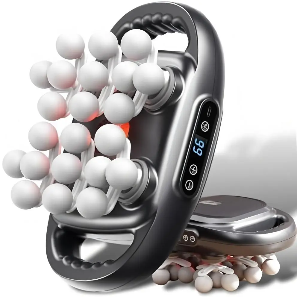 Professional Handheld Electric Massager, Muscle Massagers, 22 Heads, Adjustable 9 Modes & Intensity, Leg Arm Waist Back Hip Muscle Relaxation, Holiday Gift