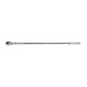GearWrench KDT-85067 1" Drive Micrometer Ratchet Torque Wrench, 150-700 ft.-lbs, 1.34" Less Tang, 18.3 lbs, 24-Tooth Teardrop Head, 49 Inches, Hand Tool for Hardware Tasks