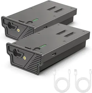 2 Pack Rechargeable Lithium Batteries For Reveal Cellular Trail Camera Ultra, X Gen 3.0, Pro 3.0, X, X Pro, X Gen 2.0, XB, SK, Upgraded Solar Charge System & LED Battery Meter