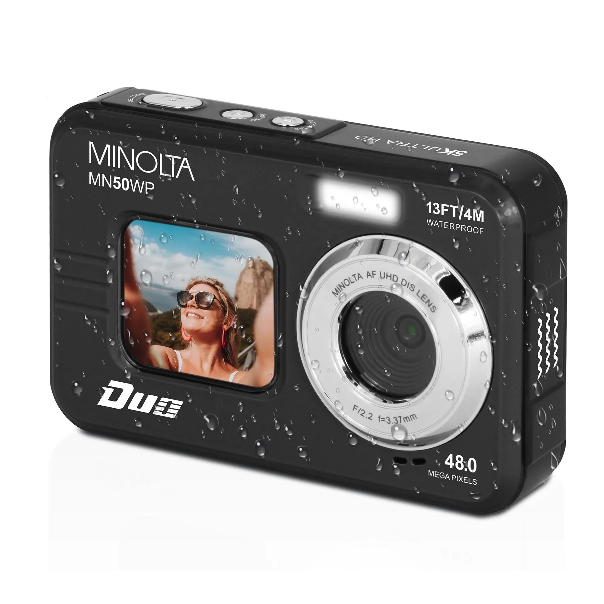 Minolta MN50WP Waterproof 48MP Camera w/ Accessories Minolta MN50WP Waterproof 48MP Camera w/ Accessories