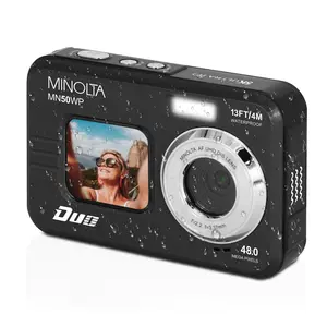 Minolta MN50WP Waterproof 48MP Camera w/ Accessories