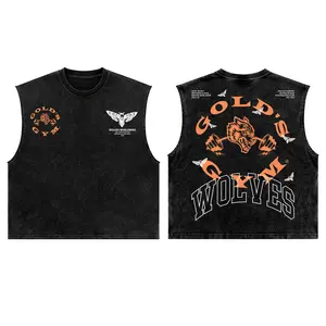 Wolves Gold's Gym Tank, Workout Tank, Men's Sport Outfit, Gym Men's Top, Training Tank, Gym Apparel, Gym Workout Men wind breaker world tshirts book merch