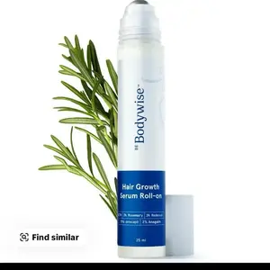 Be Bodywise Advanced Hair Care Serum for Men | 3% Rosemary | 2% Aminexil | 3% Redensyl | 2% Anagain | Precise Scalp Applicator | No Preservatives or Sulfates | Non-Greasy, Won't Stain
