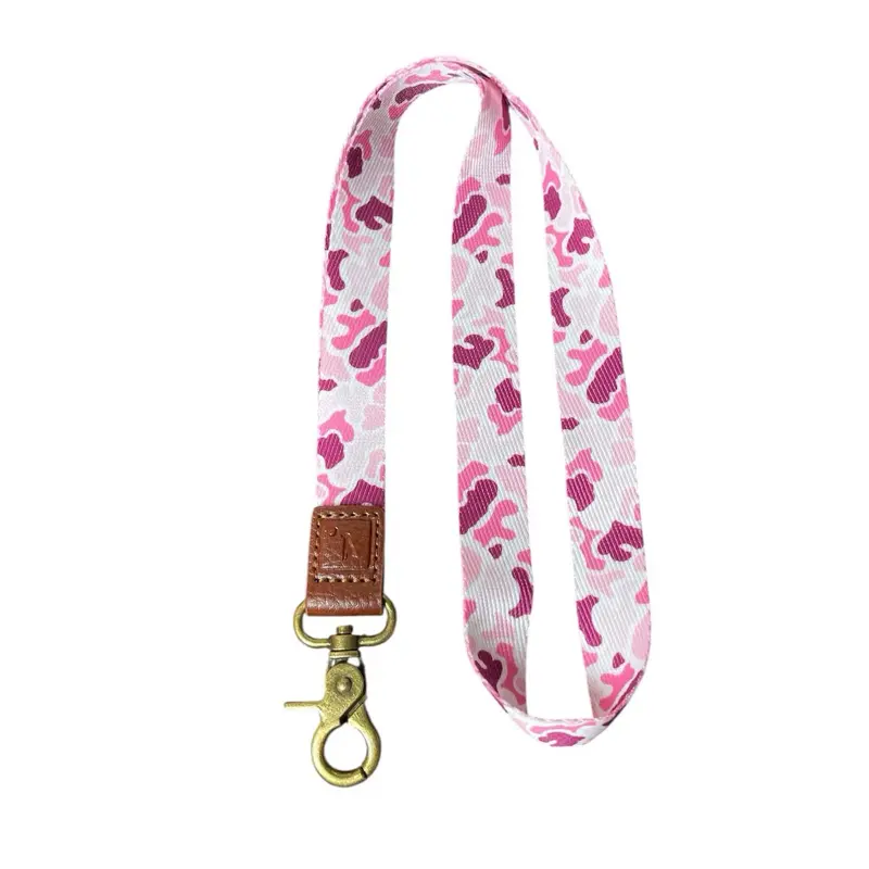 Pink Localflage Long Lanyard Pink Localflage Long Lanyard