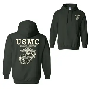 USMC 250th Anniversary Hoodie – U.S. Marine Corps 1775–2025 Pullover, Patriotic Military Sweatshirt, Veteran Pride Hoodie Gift for Men & Women