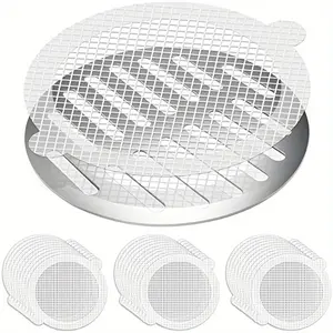 Disposable Shower Drain Hair Catcher, 10pcs Hair Catcher Shower Drain Bathtub Stopper, Mesh Stickers Filter Sink Strainer Stickers, Drain Cover