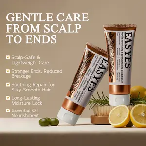 Easyes Shower Set Shampoo + Conditioner – Scalp-Safe Gentle Conditioner, Deep Scalp & Hair Nourishment, Fortify Hair, for Color Treated Hair, Dry Damaged Hair, 200ml (6.67oz)