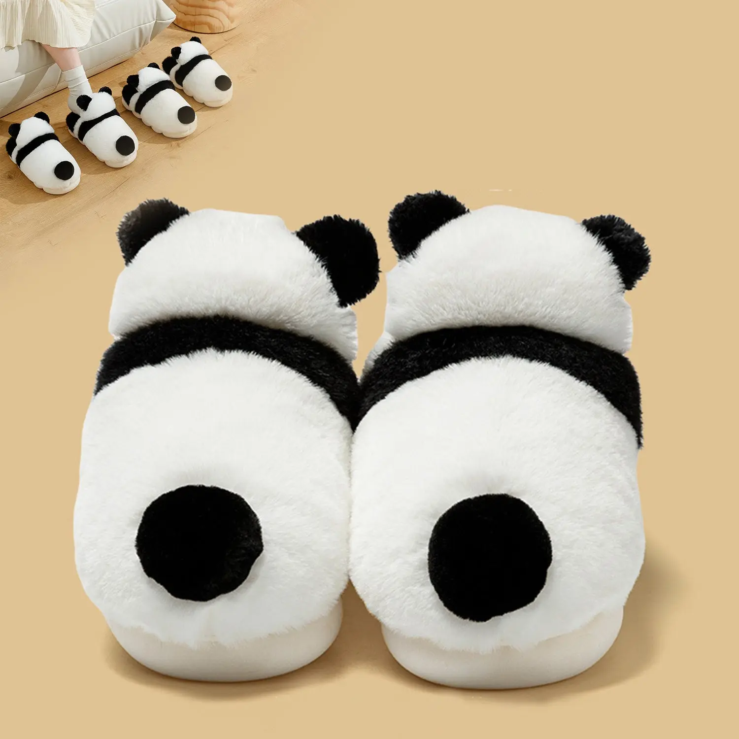 Panda Slippers